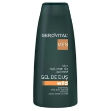 Gel de dus Wild 3 în 1 Men, 400ml, Gerovital