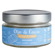 Ulei organic pur de cocos cu flori de tiare, 150ml, La Saponaria