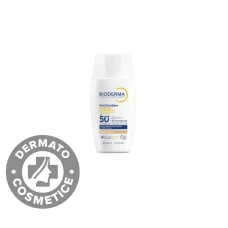 Crema colorata SPF50+ XDefense Ultra-Fluid Fototip 2 pentru protectie UV completa, 40ml, Bioderma