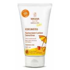 SUN EDELWEISS Baby & Kids Crema de soare cu floare de colt SPF 50, Weleda