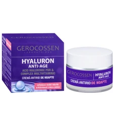 Hyaluron anti-age crema antirid noapte - 50ml, Gerocossen