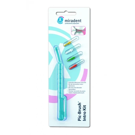 Set periute interdentare Pic Brush Intro Kit, 1 bucata, Miradent